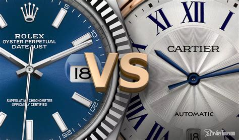 Rolex vs Cartier reviews